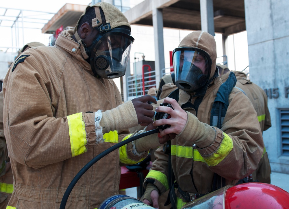 Center for Naval Engineering Firefighting School at Naval Base San Diego