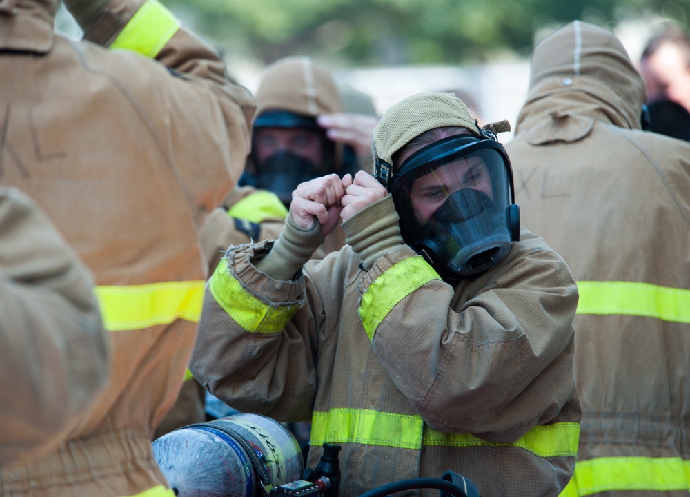 Center for Naval Engineering Firefighting School at Naval Base San Diego