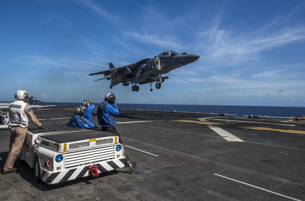 USS Boxer action