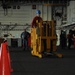 USS Bataan sailor receives forklift training