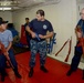 USS Emory S. Land sailors in Philippines