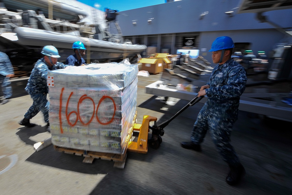 USS New Orleans activity