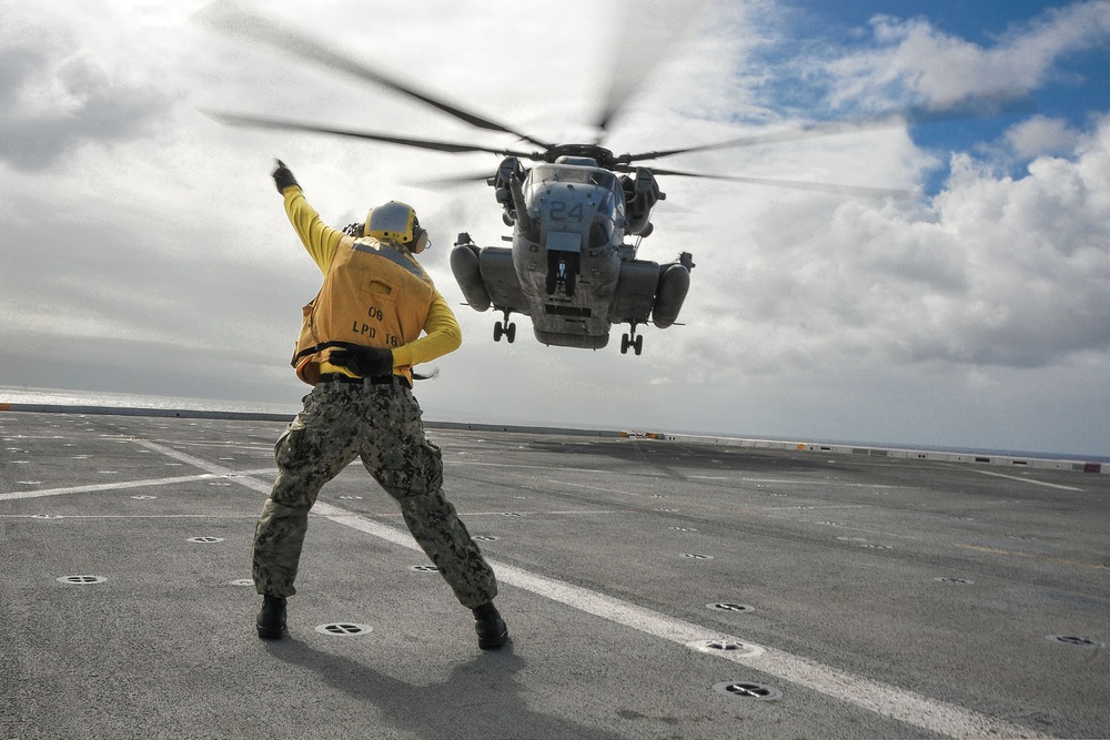 USS New Orleans activity