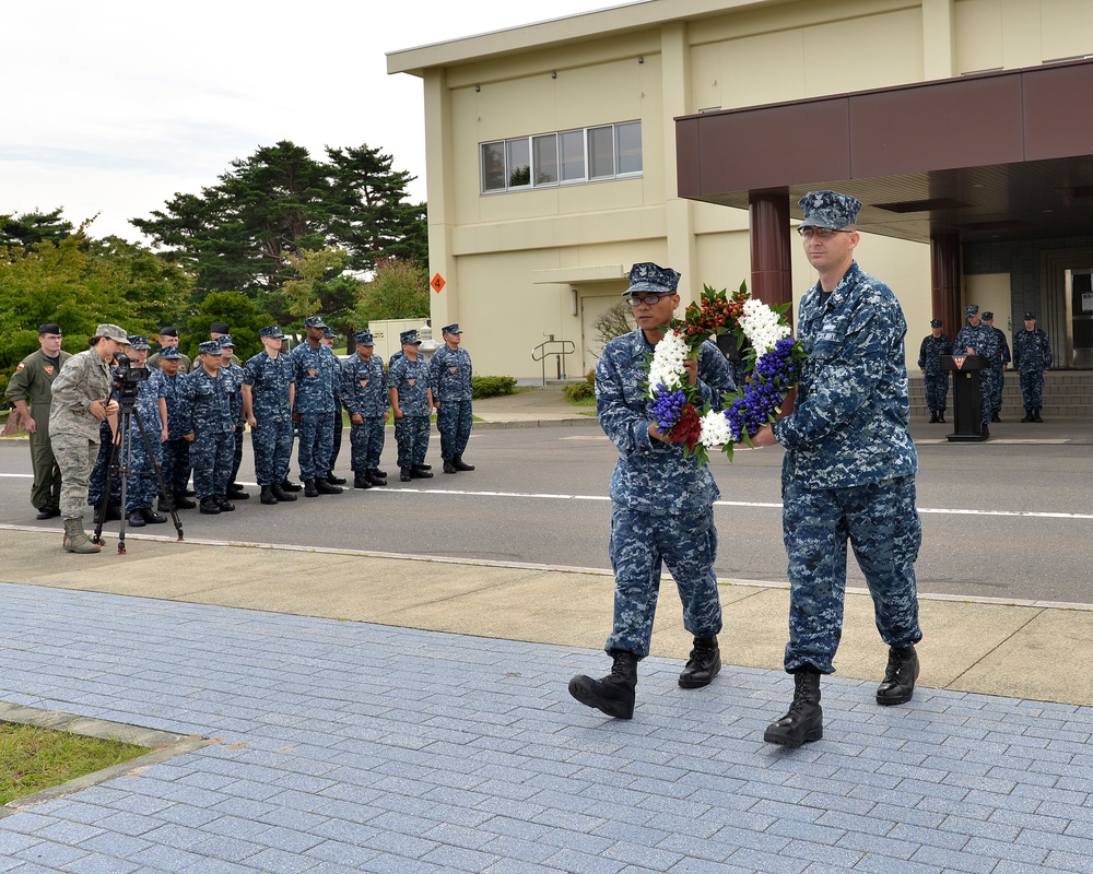 NAF Misawa conducts 9/11 remembrance ceremony