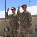 Soldier re-enlistment ceremony