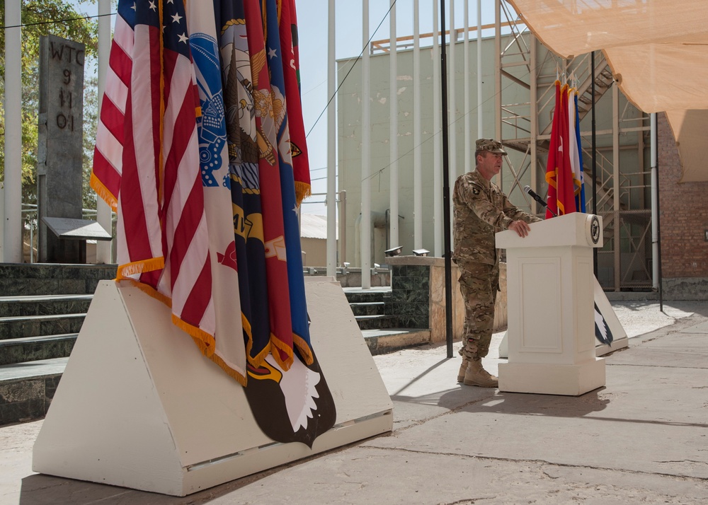 Coalition forces remember 9/11 at Bagram Air Field