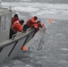 Coast Guard Cutter Healy oil spill response exercise