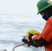 Coast Guard Cutter Healy oil spill response exercise