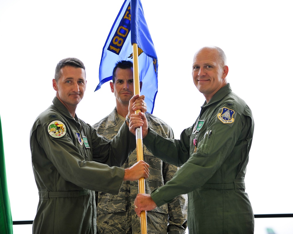 180th Fighter Wing Operations Group changes command