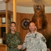 Japanese general visits Fort Wainwright, Alaska