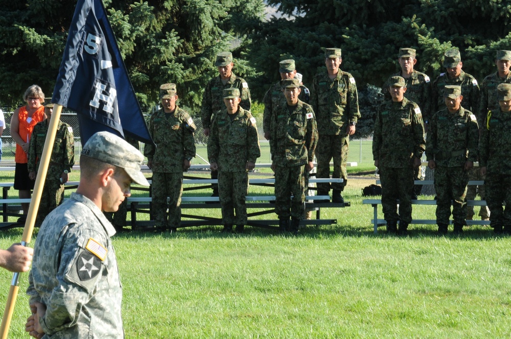 5-20 Inf., JGSDF pause to remember 9/11