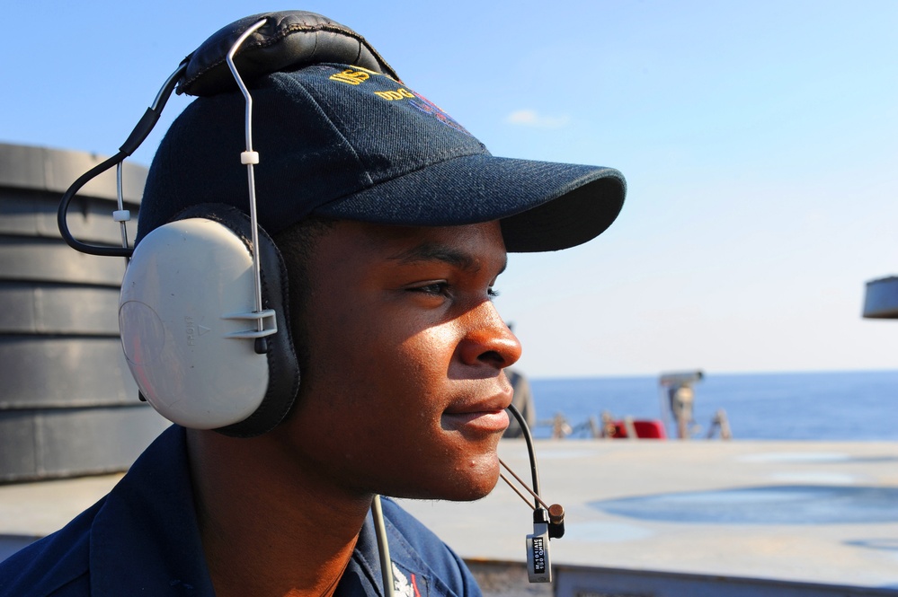 USS Ramage operations