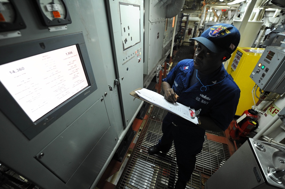 USS Ramage operations