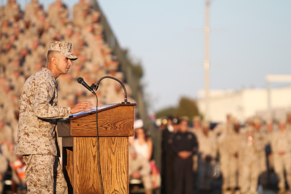 3rd MAW remains committed, engaged for 9/11 colors ceremony