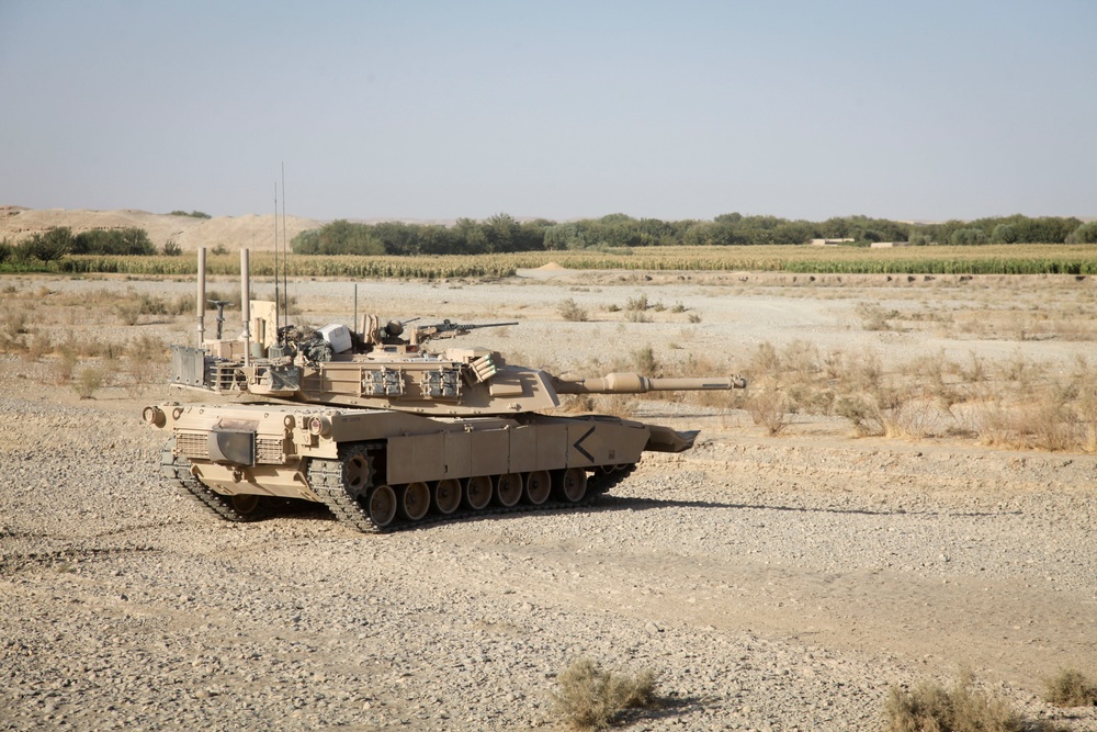 2nd Tank Battalion conducts operations in Helmand province