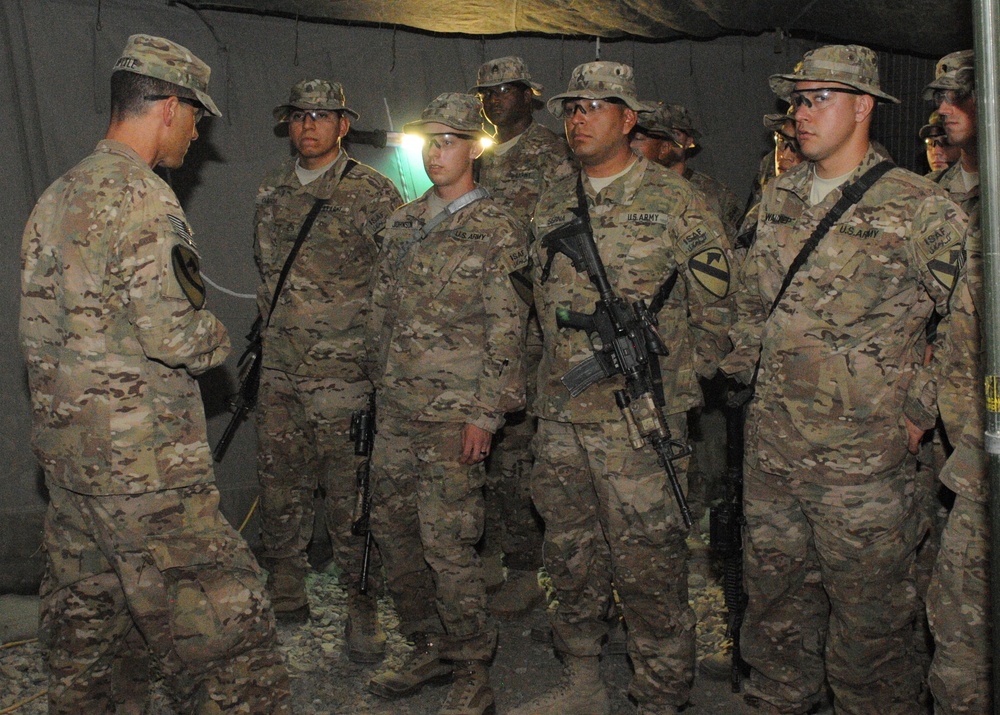 'Red Dragon' Soldiers receive Combat Action Badge
