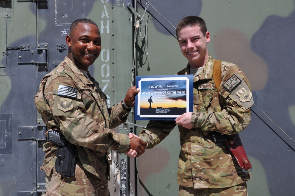 'Warrior of the Week' Airman 1st Class William