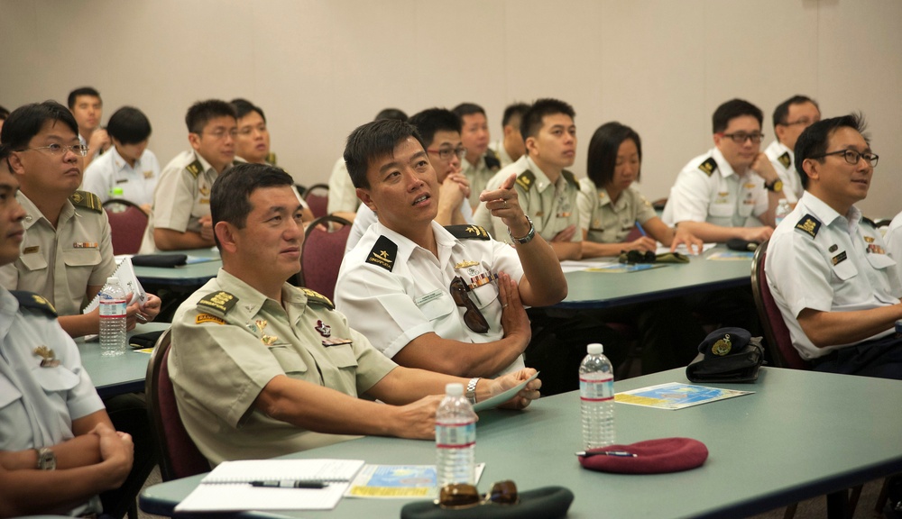 44th Goh Keng Swee Command and Staff College students, faculty visit Pearl Harbor