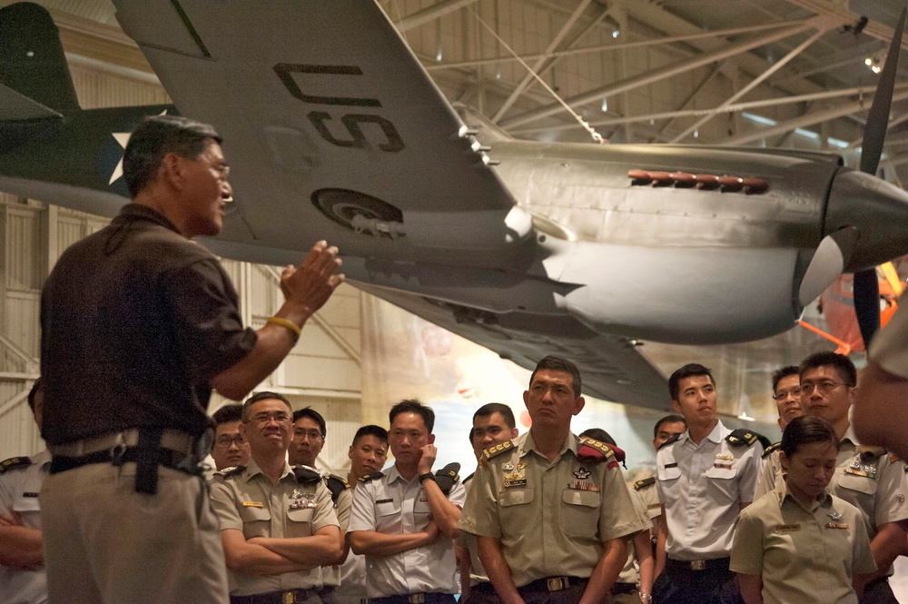 44th Goh Keng Swee Command and Staff College students, faculty visit Pearl Harbor