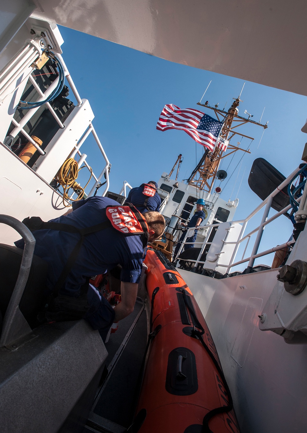 Coast Guard Cutter Narwhal patrol