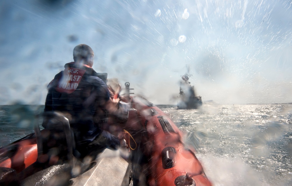 Coast Guard Cutter Narwhal patrol