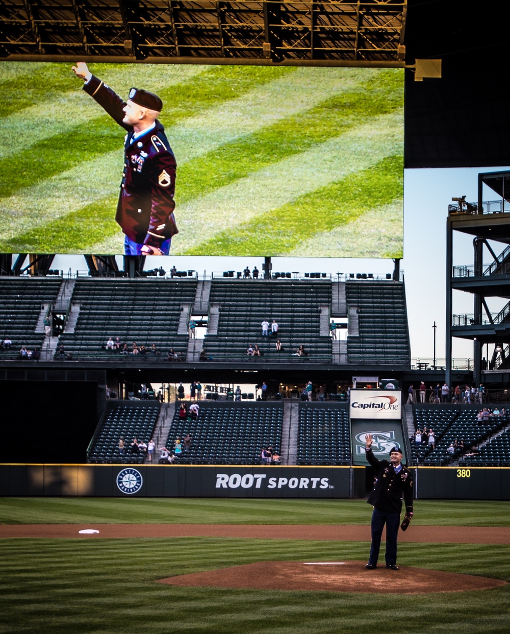 Ceremonial first pitch