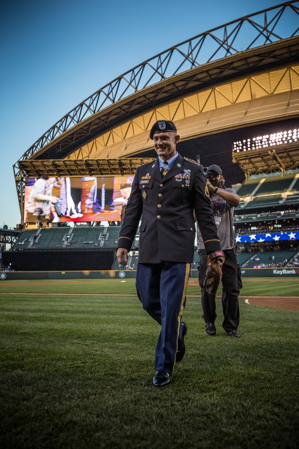 Ceremonial first pitch