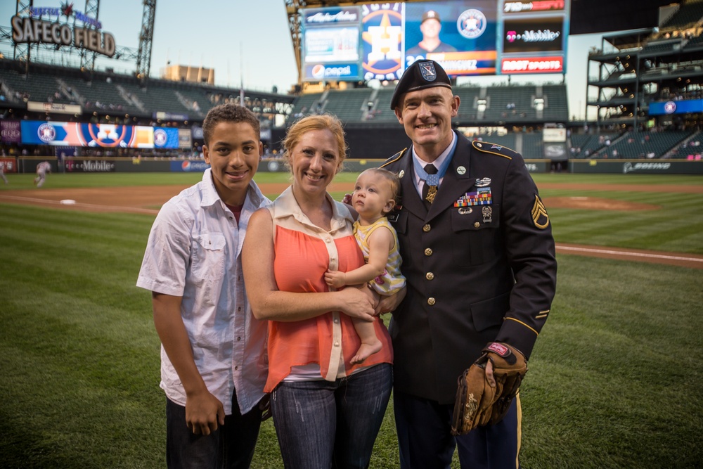 Ceremonial first pitch