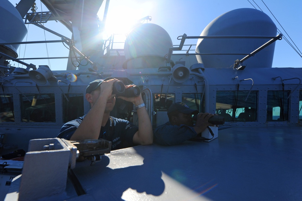 USS Ramage operations