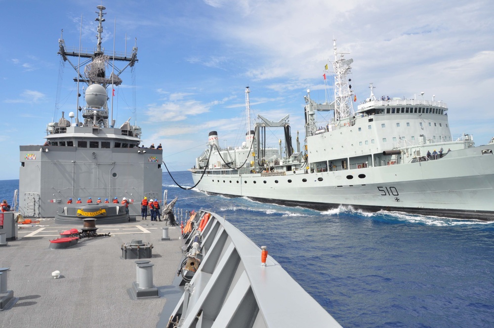 USS Rentz operations