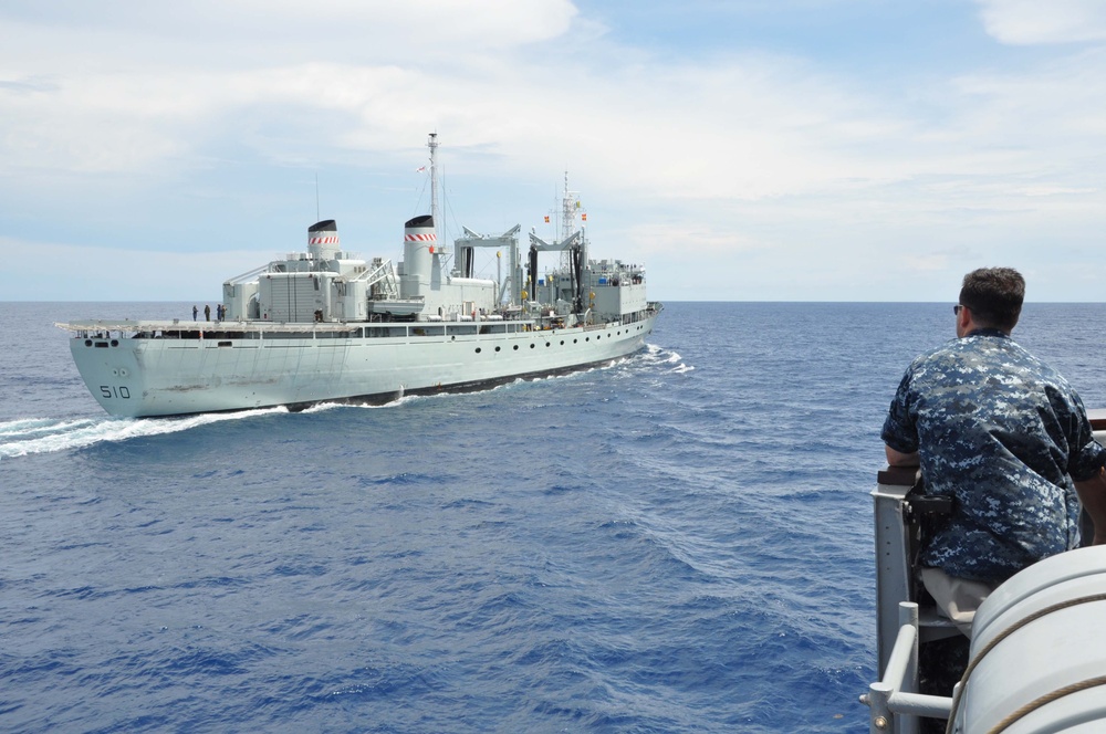 USS Rentz operations