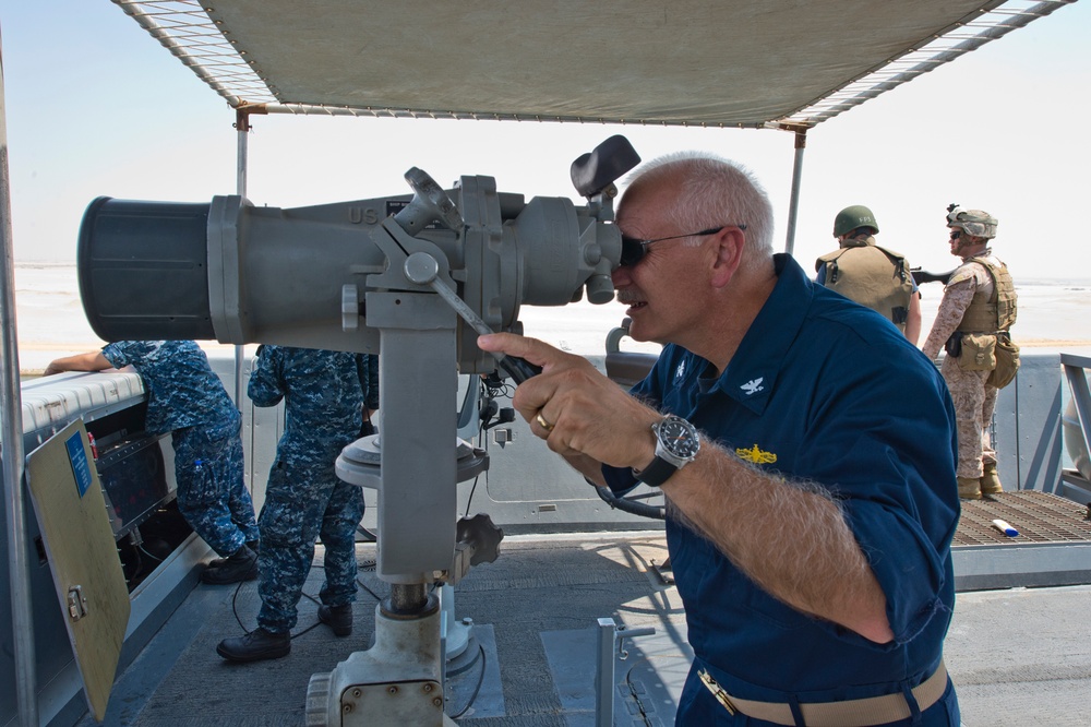 USS San Antonio operations