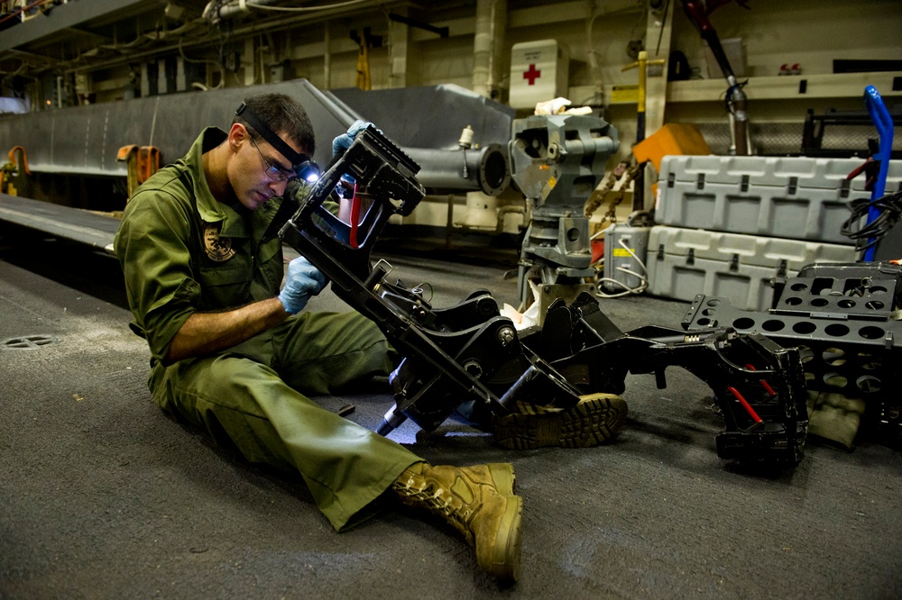 USS San Antonio operations