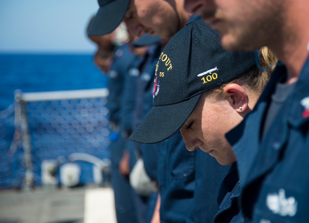 USS Stout operations