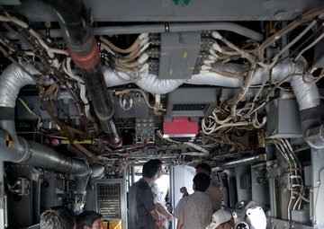LDP members tour Futenma, learn about Osprey