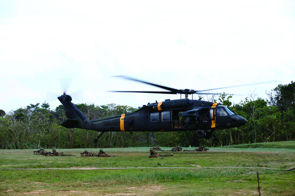 .MWSS-172 refuels helicopters during Exercise Lejeune II