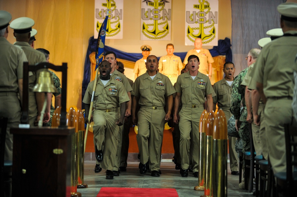 Chief petty officer pinning ceremony