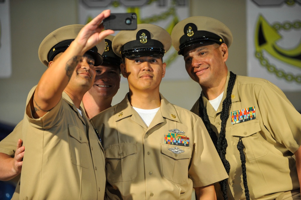 Chief petty officer pinning ceremony
