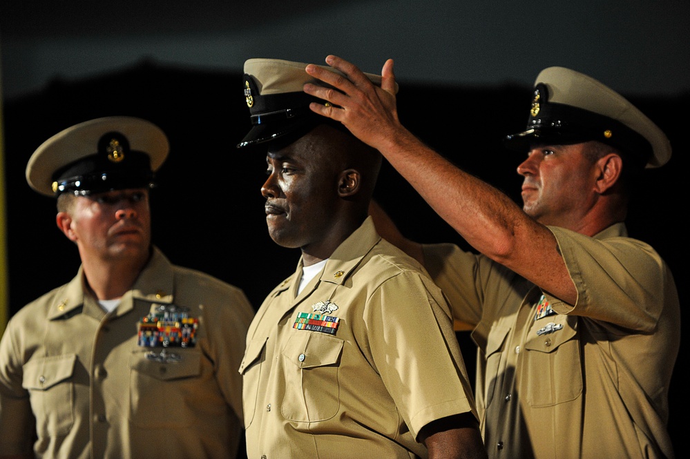 Chief petty officer pinning ceremony