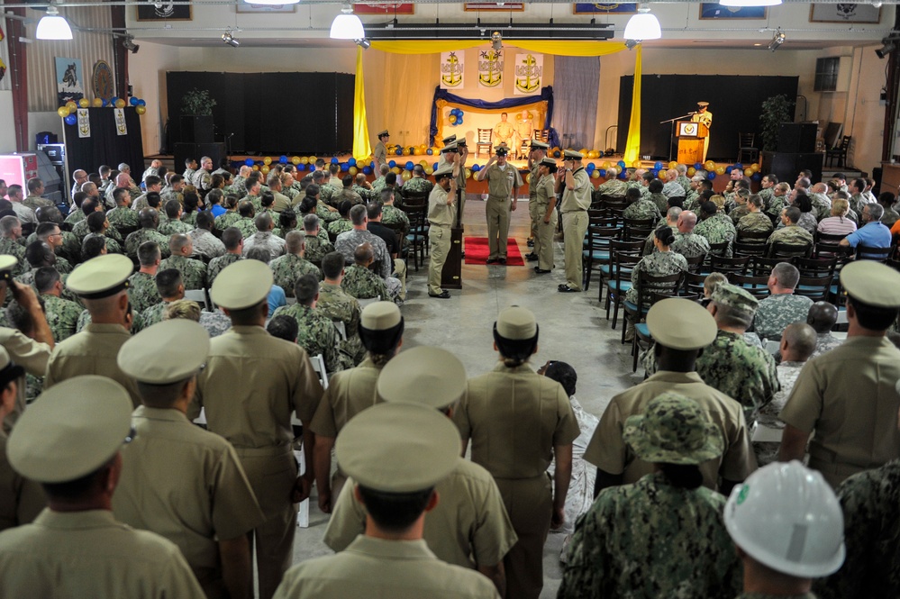 Chief petty officer pinning ceremony
