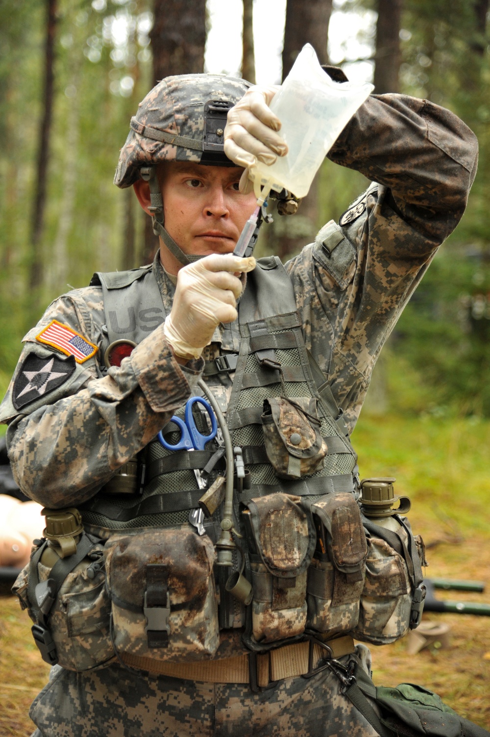 US Army Europe Expert Field Medical Badge competition 2013