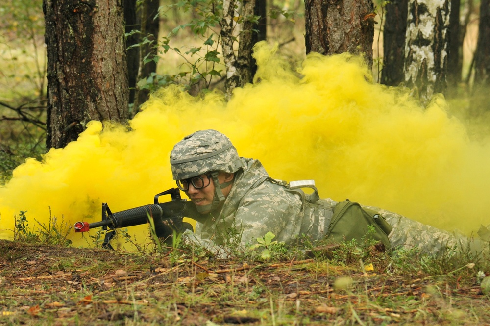 US Army Europe Expert Field Medical Badge competition 2013