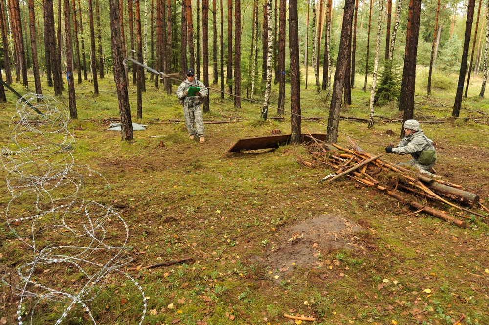 US Army Europe Expert Field Medical Badge competition 2013