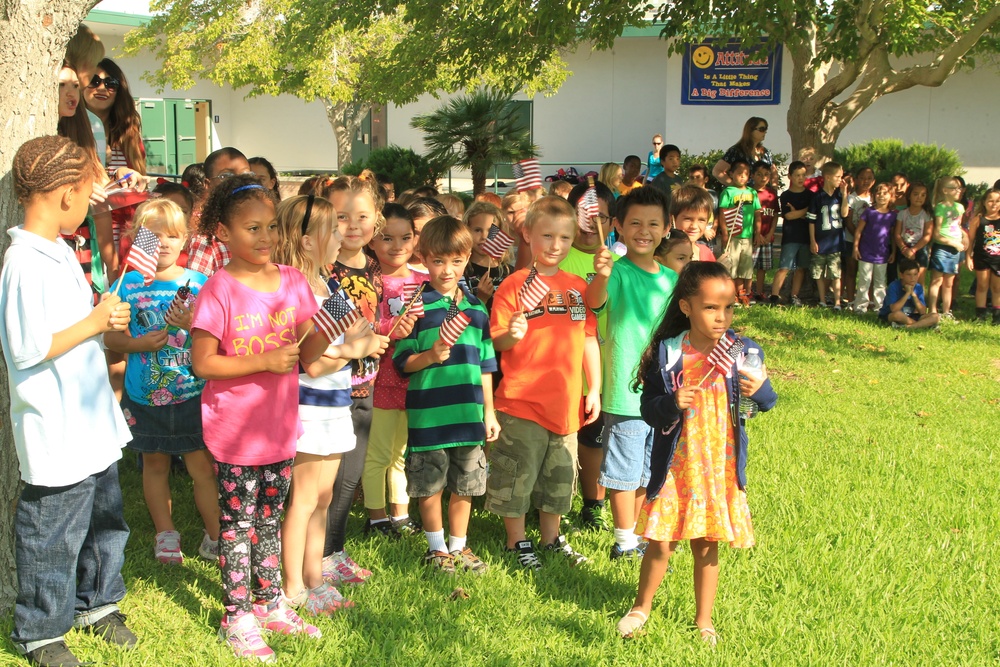 Elementary school hosts memorial ceremony