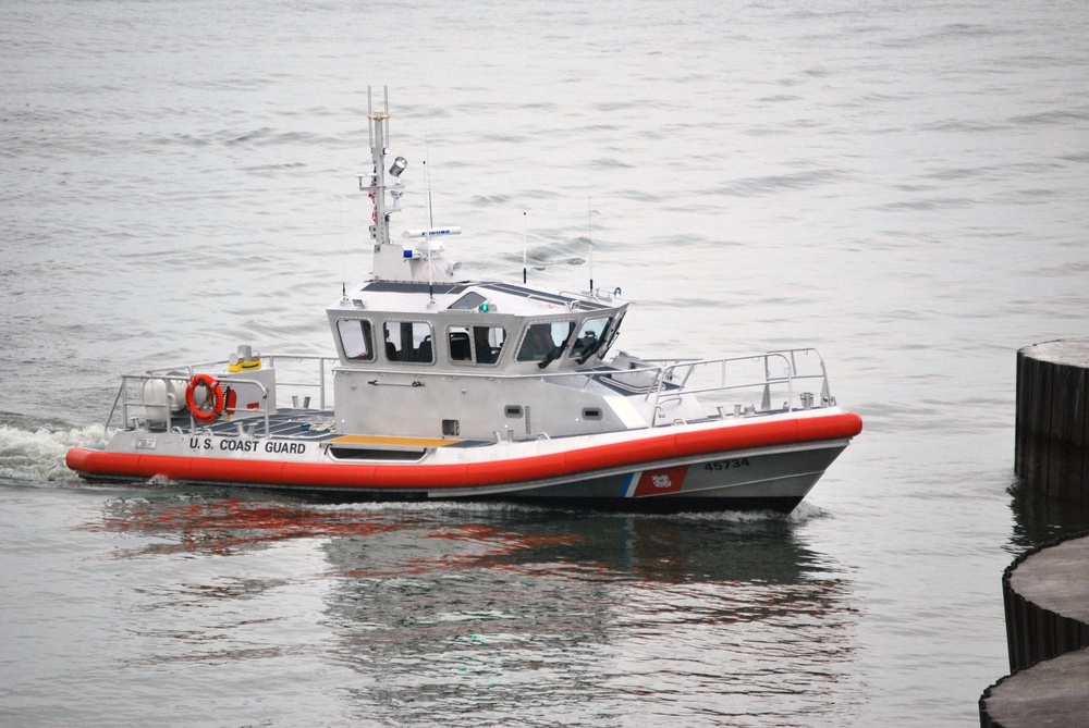 Coast Guard Station Marblehead accepts new 45-foot RB-M