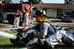 Little Rock AFB rallies to support victims of house fire
