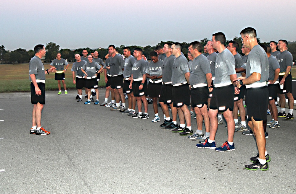 Army North senior leaders lead way in fitness, readiness