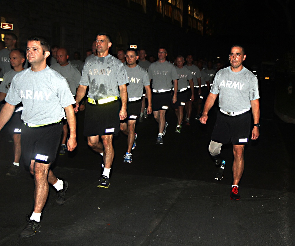 Army North senior leaders lead way in fitness, readiness