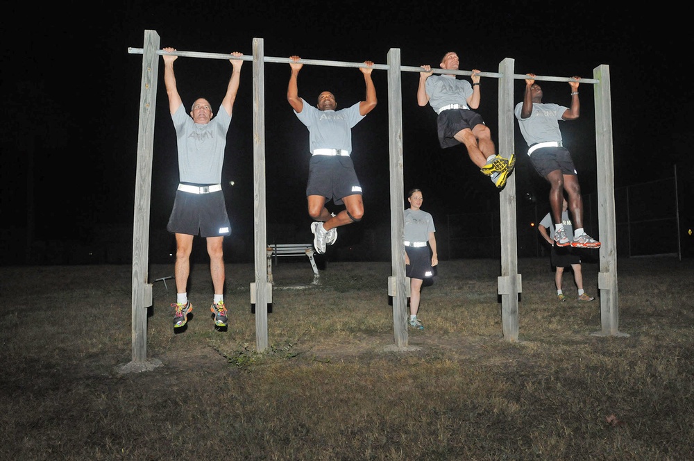 Army North senior leaders lead way in fitness, readiness