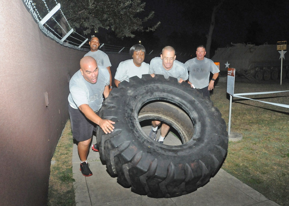 Army North senior leaders lead way in fitness, readiness